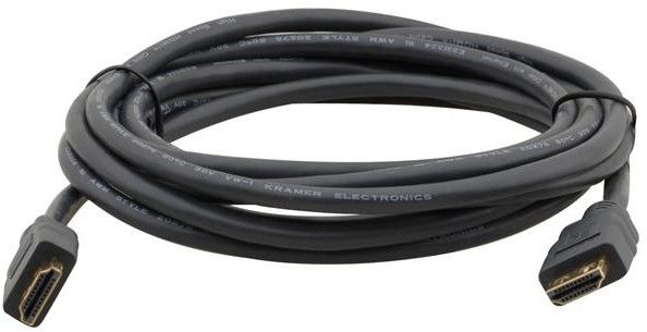 Kramer HDMI-kabel Flexible C-MHM/MHM - Vit 0,6 meter