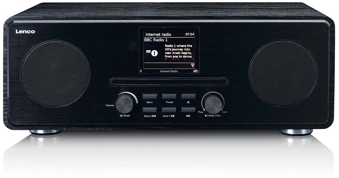 Lenco Internet/DAB+/FM Radio Med CD Player and Bluetooth