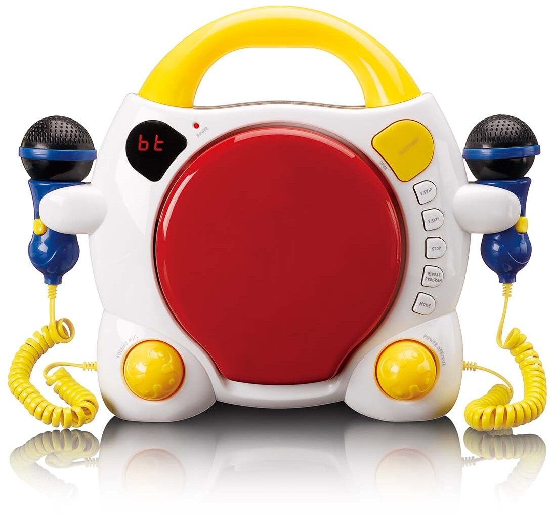 Lenco KCD-011 Kids Karaoke CD player with Bluetooth | Tillbehör - Barntillbehör - Högtalare | AlltMobil
