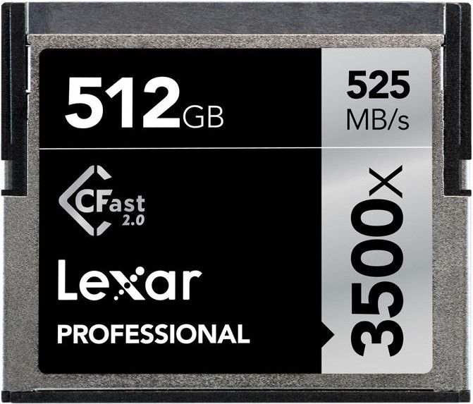 Lexar Professional 3500x CFast 2.0 Card - 128GB