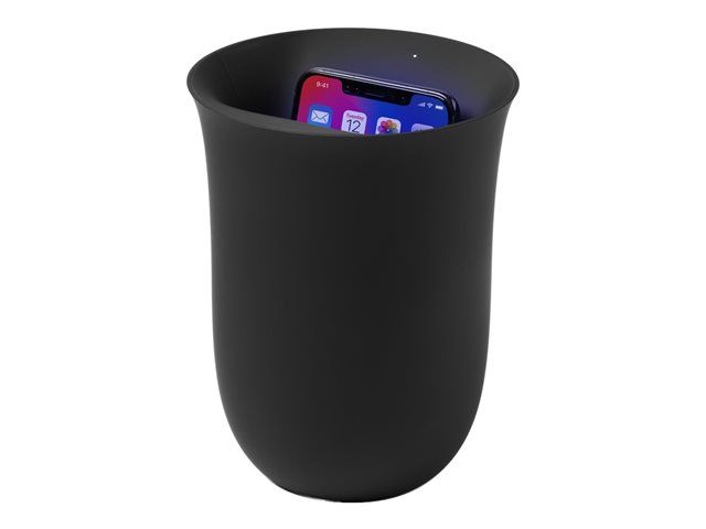 Lexon Oblio Wireless Charger with UV Sanitizer - Vit