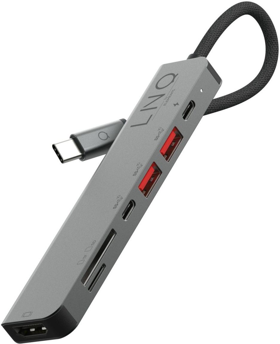 Linq by Elements 7 in 1 Pro Multiport Hub
