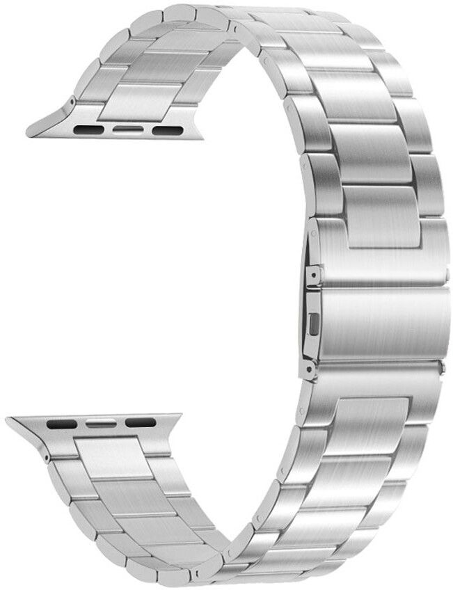 Lippa Link Bracelet (Apple Watch 42/41/40/38 mm) - Svart | Apple Watch - Generella tillbehör - Armband - Series 1-9 38-41mm - Metallarmband | AlltMobil