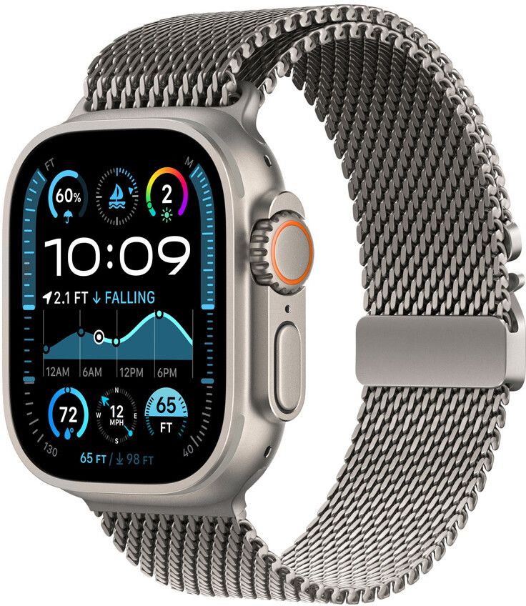 Lippa Titanarmband (Apple Watch 49/46/45/44/42mm) | Apple Watch - Generella tillbehör - Armband - Series 1-9 42-45mm - Metallarmband | AlltMobil