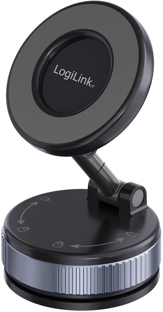 LogiLink Magnetisk Mobilhållare med Vakuumfäste