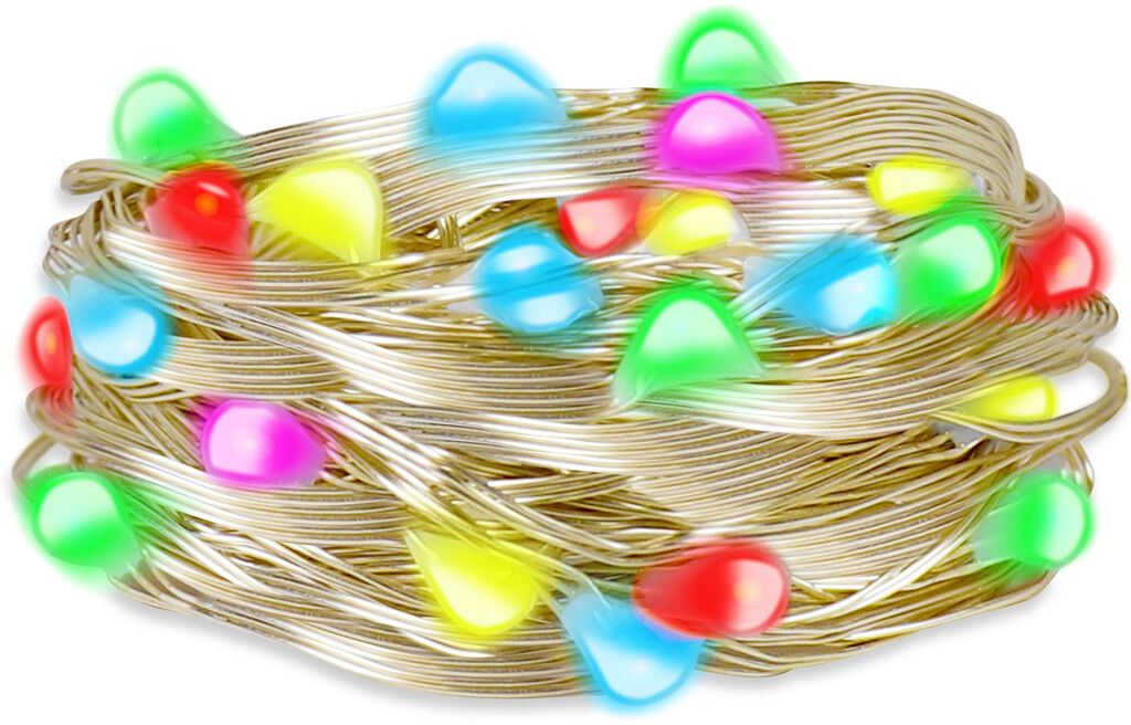 LogiLink Wi-Fi Smart RGB String Light - 5 meter | Tillbehör - Smarta hem - Belysning - Armaturer - Ljusslingor | AlltMobil