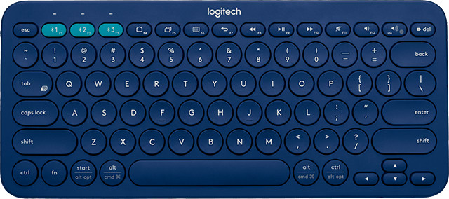 Logitech K380 Multi-Device Bluetooth Keyboard - Grå