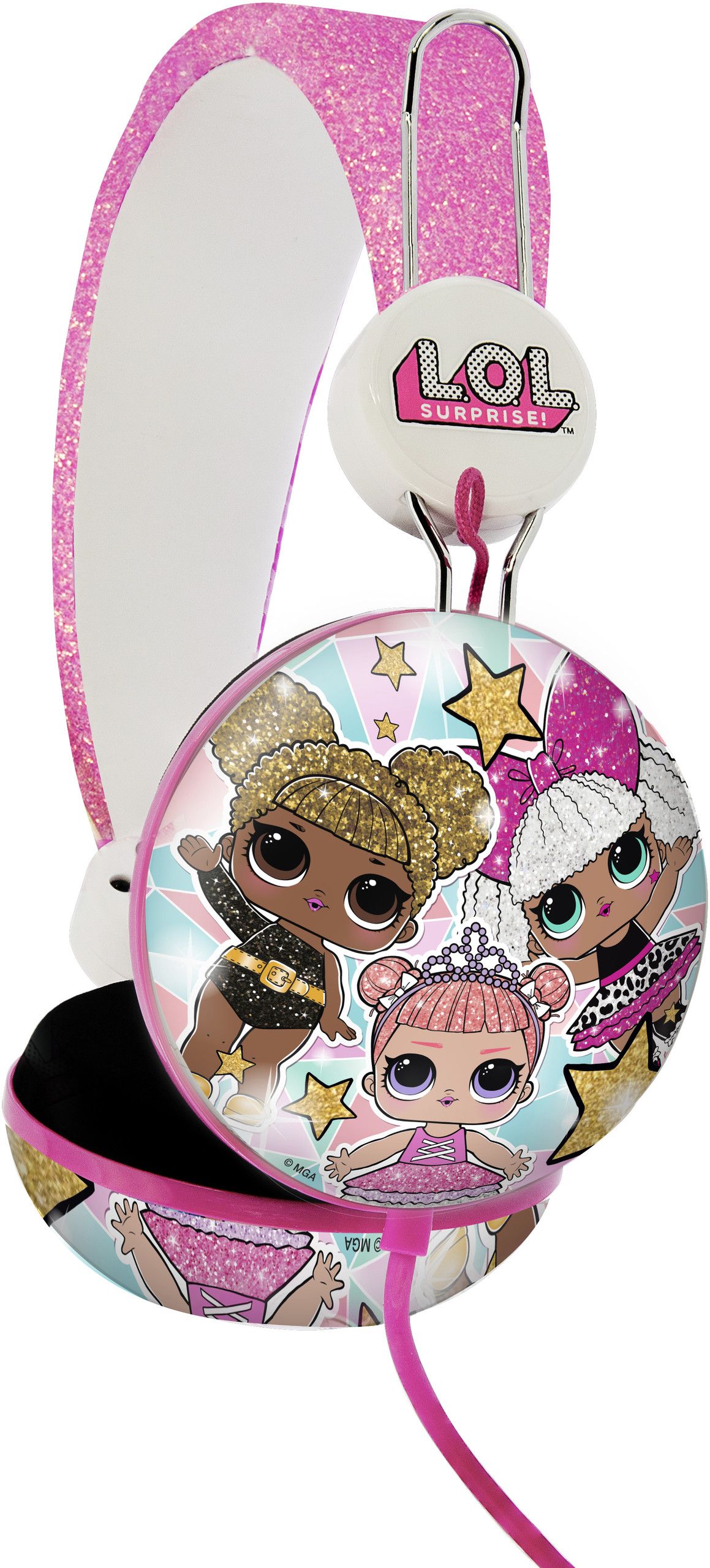 L.O.L Surprise! Glitter Stereo Headphones