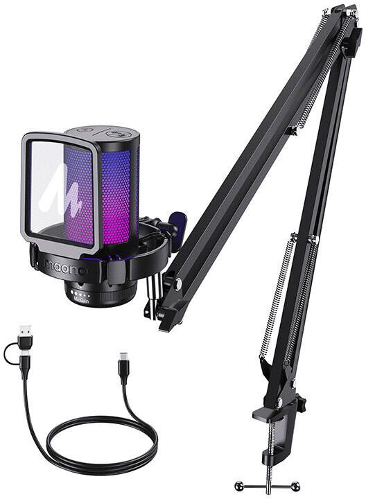 Maono DGM20 S Gaming Microphone | iPhone - Generella tillbehör - Foto & film - Mikrofoner - Trådade mikrofoner - USB-C-anslutning | AlltMobil
