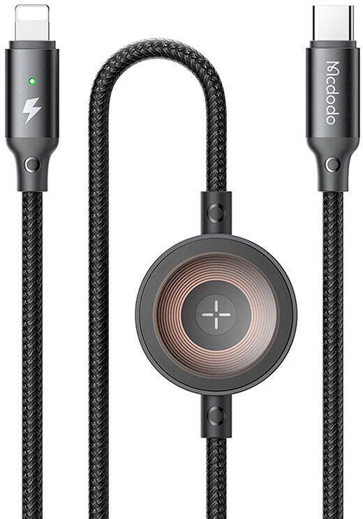 Mcdodo CA-5680 2-in-1 36W USB-C to Lightning Cable + Apple Watch Charger | Tillbehör - Kablar - USB-C till Lightning-kablar | AlltMobil