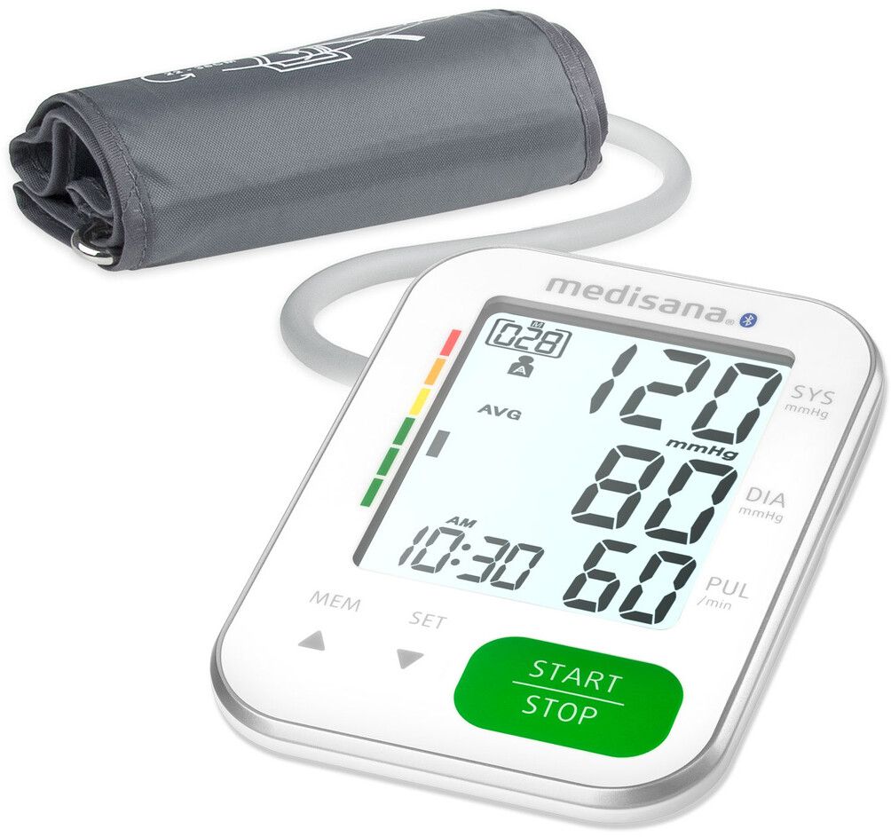 Medisana Blodtrycksmätare Connect BU570 | iPhone - Generella tillbehör - Hälsa & fitness - Blodtrycksmätare | AlltMobil