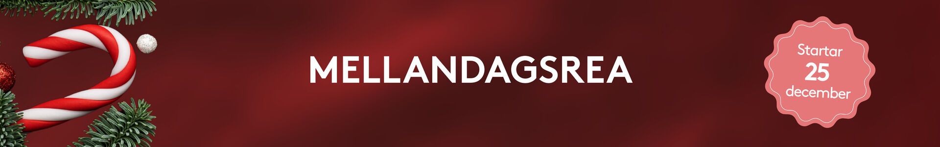 Mellandagsrea 2025