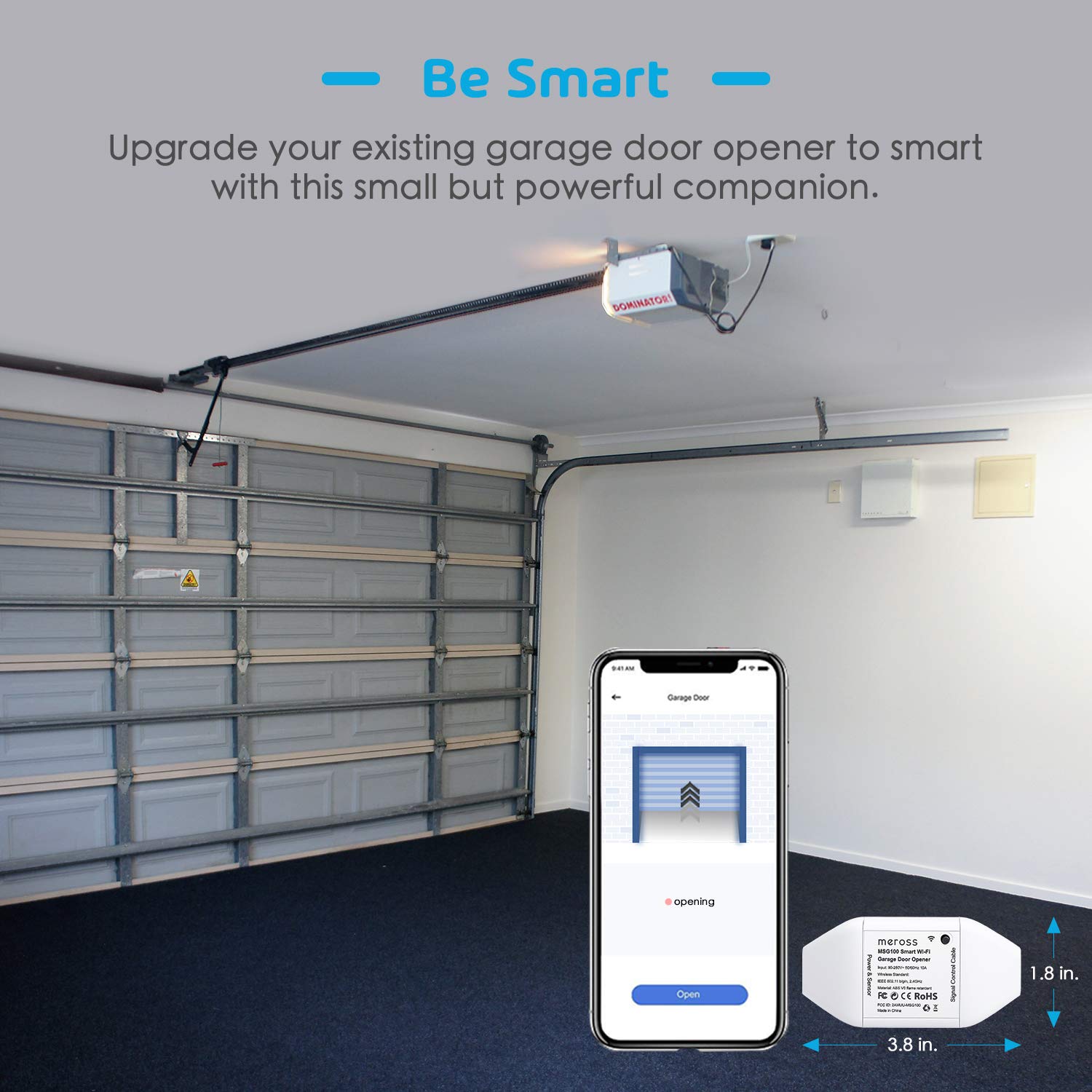 Meross Smart WiFi Garage Door Opener