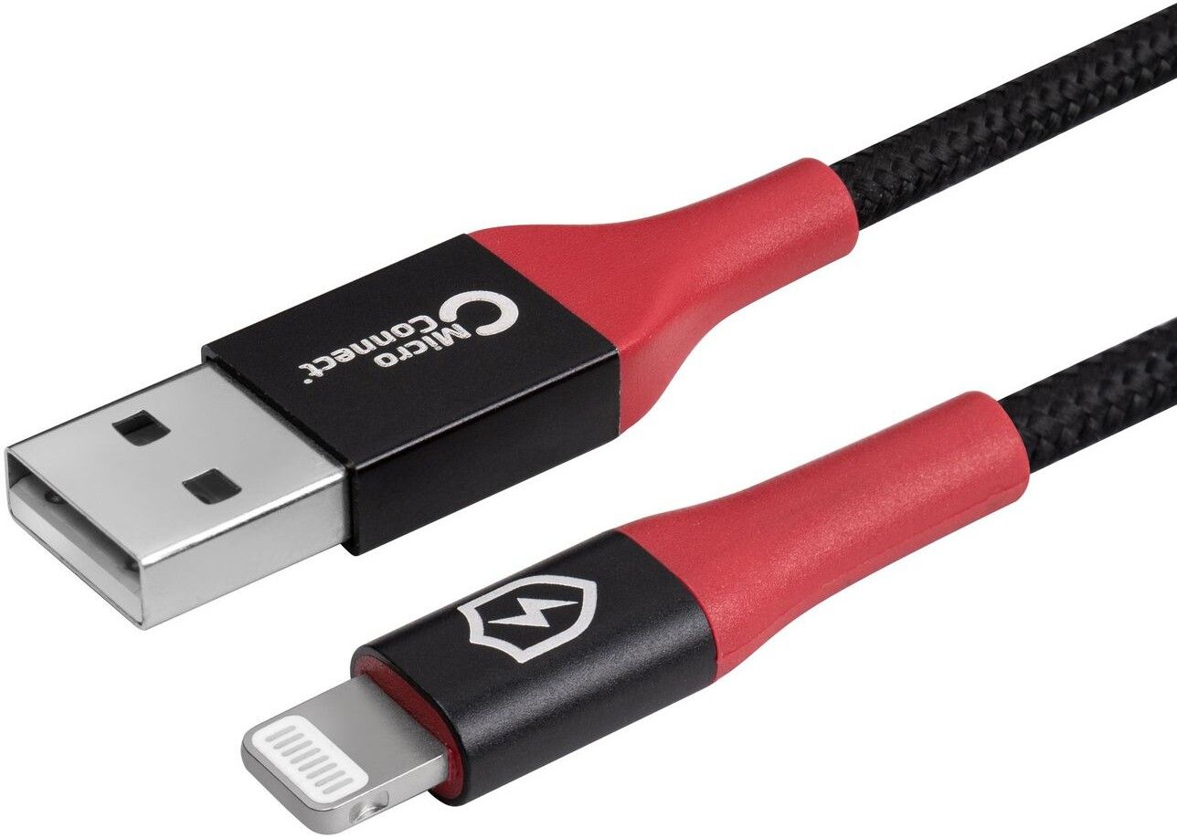 Microconnect Safe Charge USBA To Lightning Data Blocker Cable