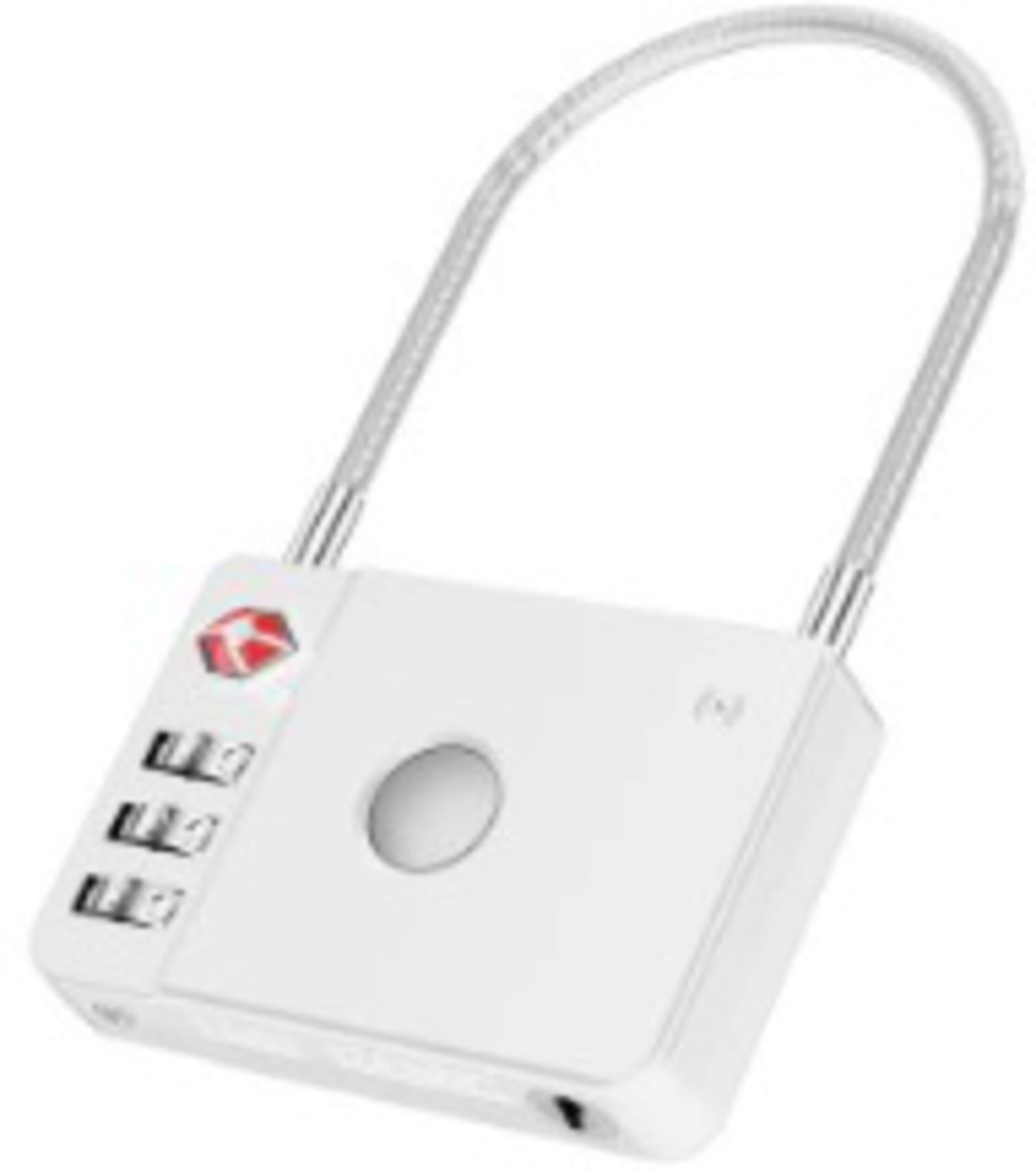 MiLi MiLock Luggage Tracker - Vit | iPhone - iPhone 15 Pro Max - Skal & fodral - Hårda skal | AlltMobil