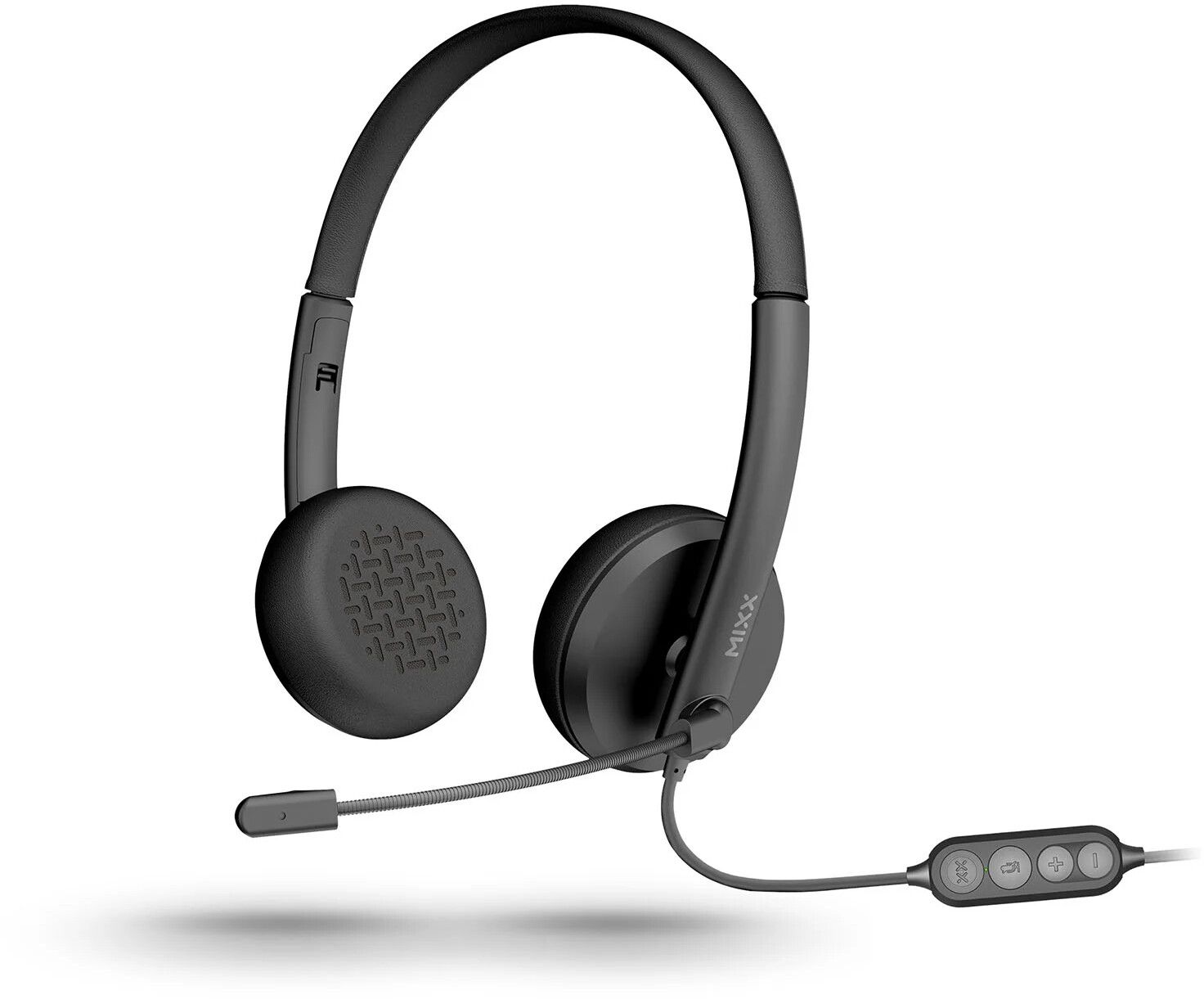 Mixx H1U Stereo Headset | Mac - Generella Mac-tillbehör - Hörlurar & headset - Kontorsheadset | AlltMobil