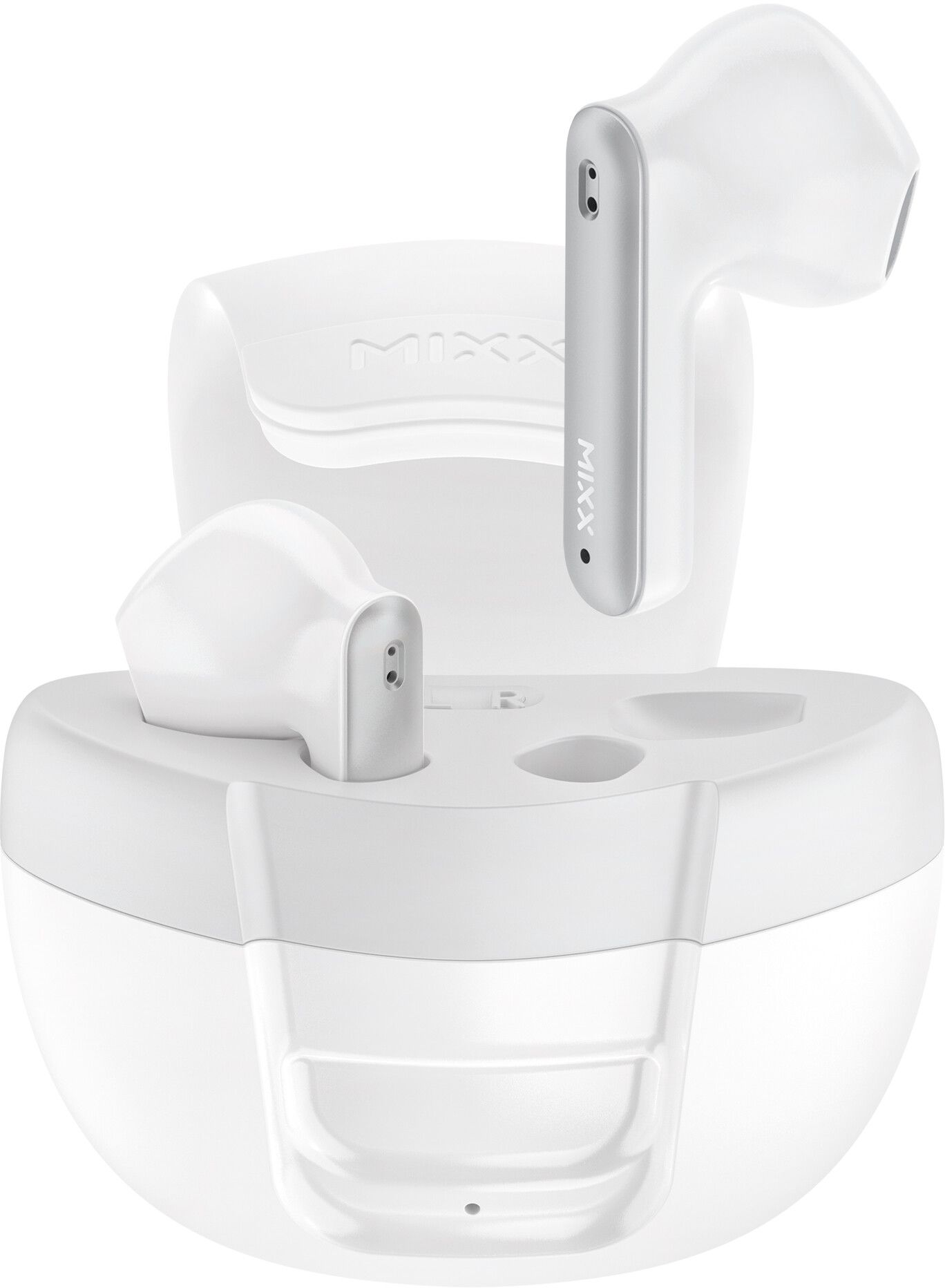 Mixx StreamBuds Solo 2 - Vit | iPhone - Generella tillbehör - Bluetooth - Trådlösa hörlurar - In-ear | AlltMobil