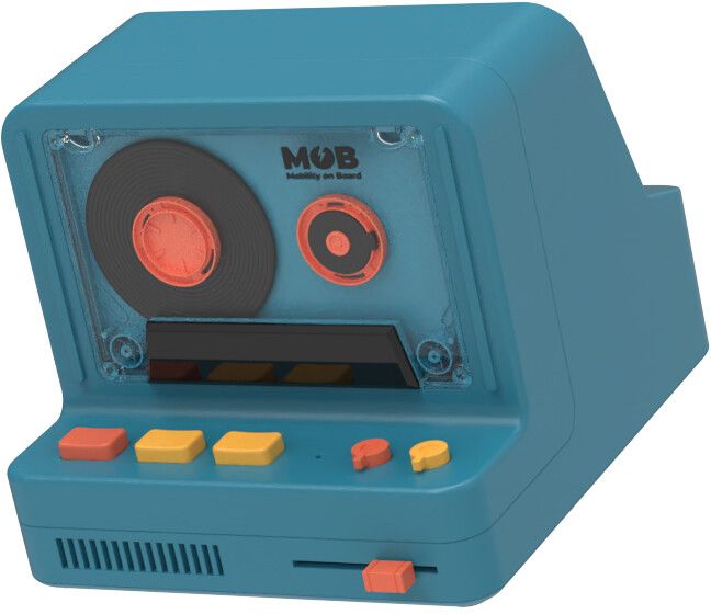 MOB Retro Camera Speaker - Grå