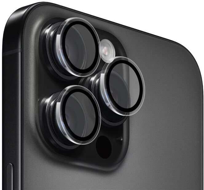 Mobile Origin Easy Lens Guards (iPhone 16 Pro/16 Pro Max) - Transparent | iPhone - iPhone 16 Pro - Skal & fodral - Kameraskydd | AlltMobil