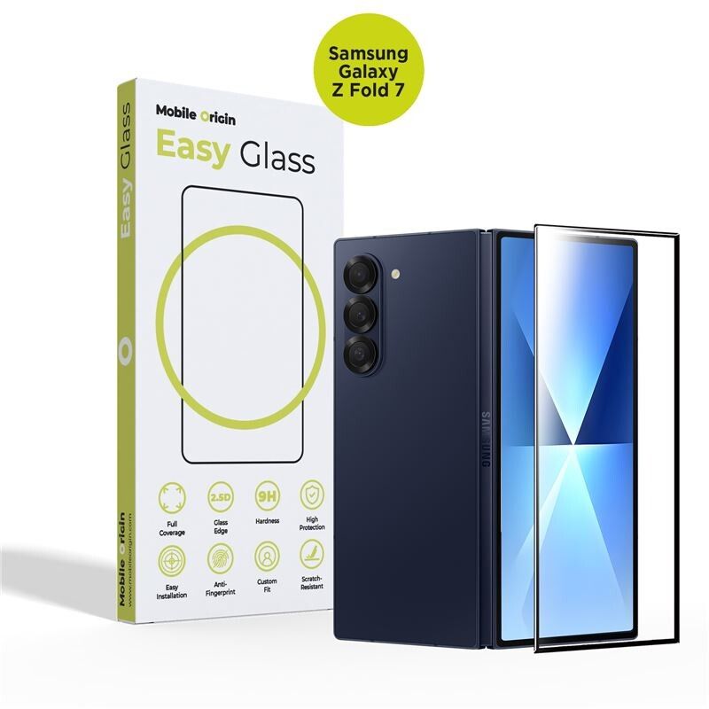 Mobile Origin EasyGlass (Galaxy Z Fold7) | Samsung - Samsung Galaxy Z Fold7 - Skärmskydd | AlltMobil