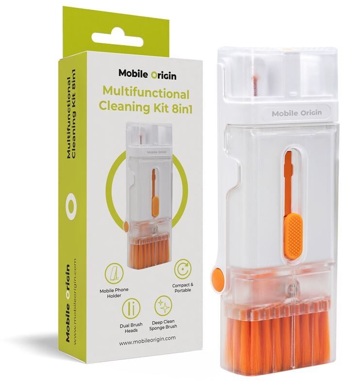 Mobile Origin Multifunctional Cleaning Kit 8in1 | Tillbehör - Rengöring | AlltMobil