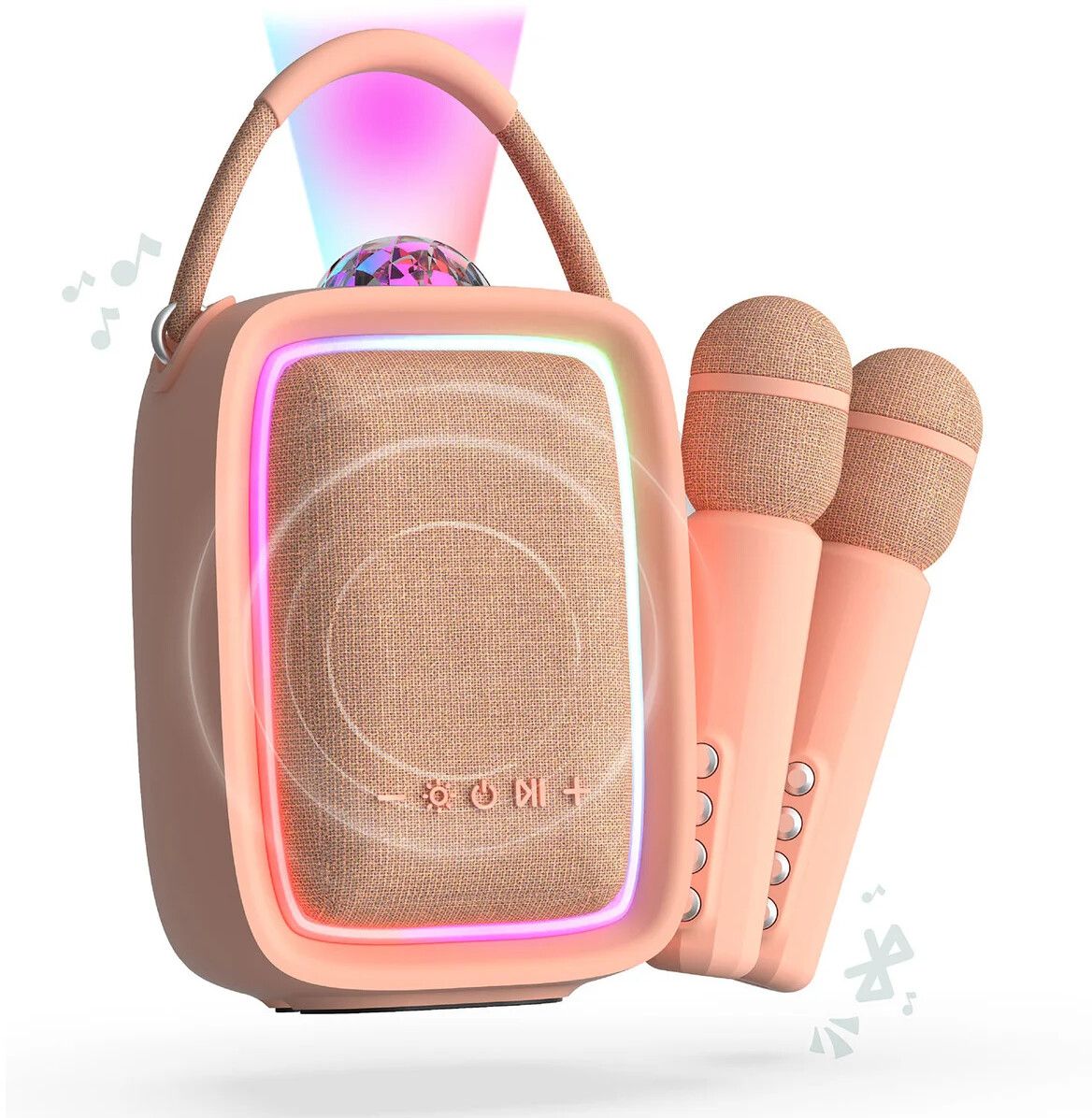 Mobility On Board Karaoke Speaker - Rosa | Tillbehör - Barntillbehör - Karaoke | AlltMobil