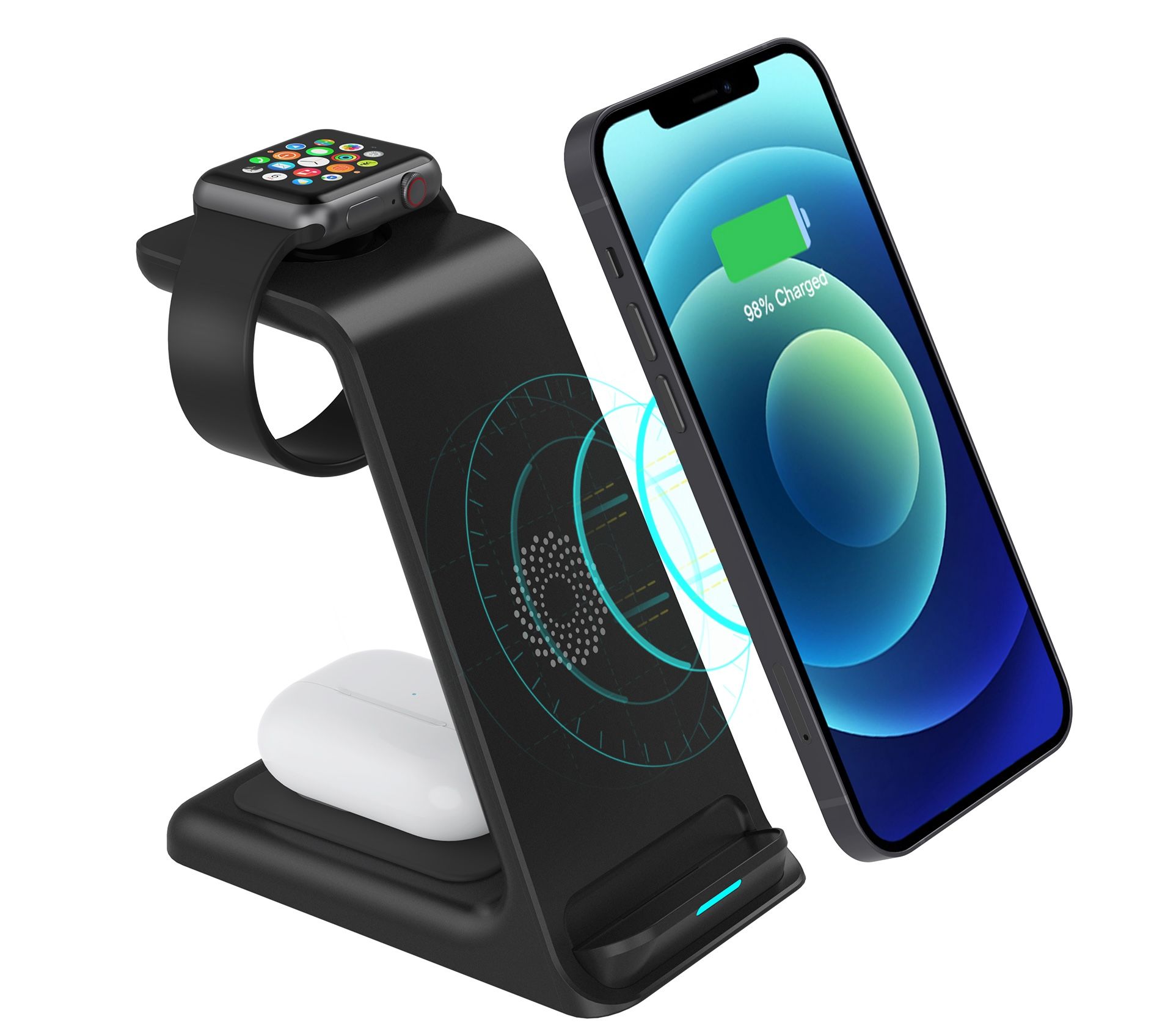 Moobio 3-in-1 Wireless Charging Station | REA - Generella | AlltMobil