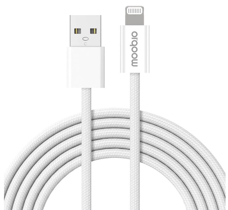 Moobio Slitstark USB-A to Lightning Cable - 3 meter |  | AlltMobil