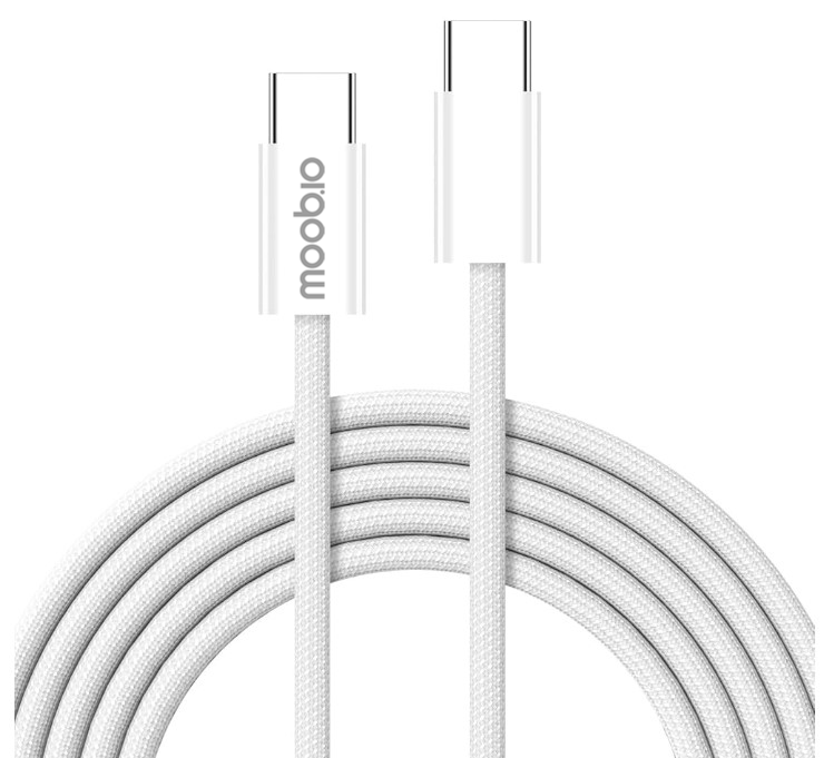 Moobio Braided USB-C to USB-C Cable - 3 meter |  | AlltMobil