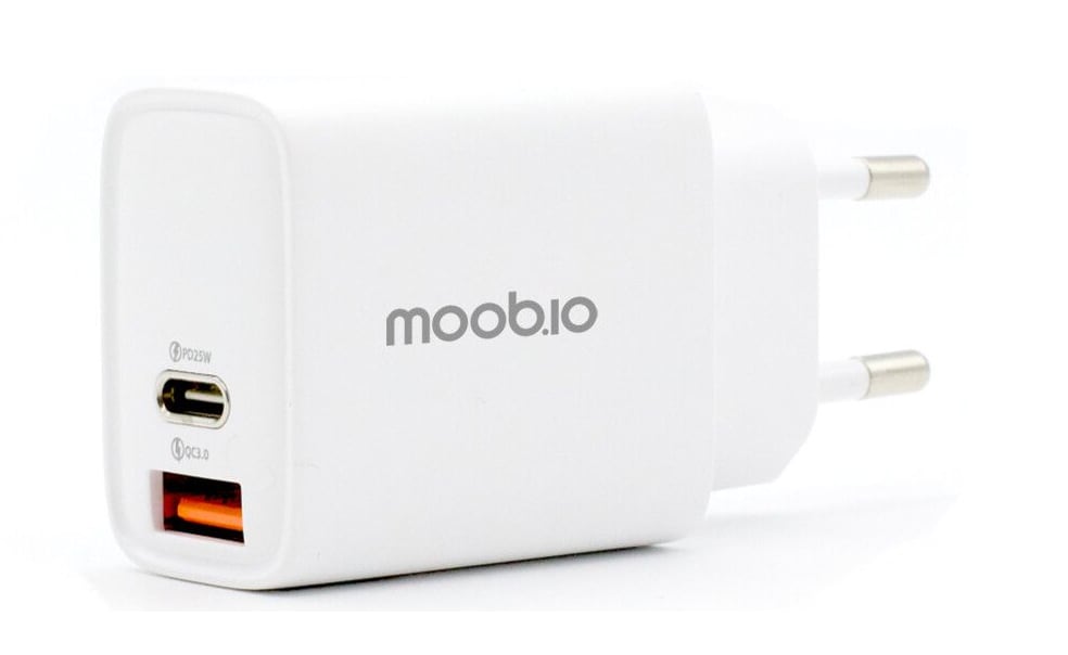 Moobio Dual Wall Charger 25W PD |  | AlltMobil
