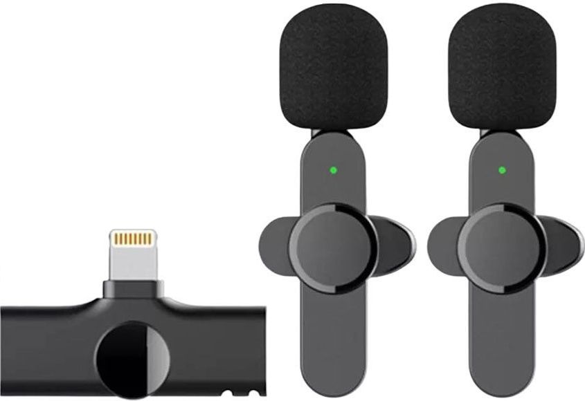 Moobio Wireless Lavalier Microphone with Lightning x2 |  | AlltMobil