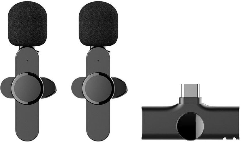 Moobio Wireless Lavalier Microphone with USB-C x2 |  | AlltMobil