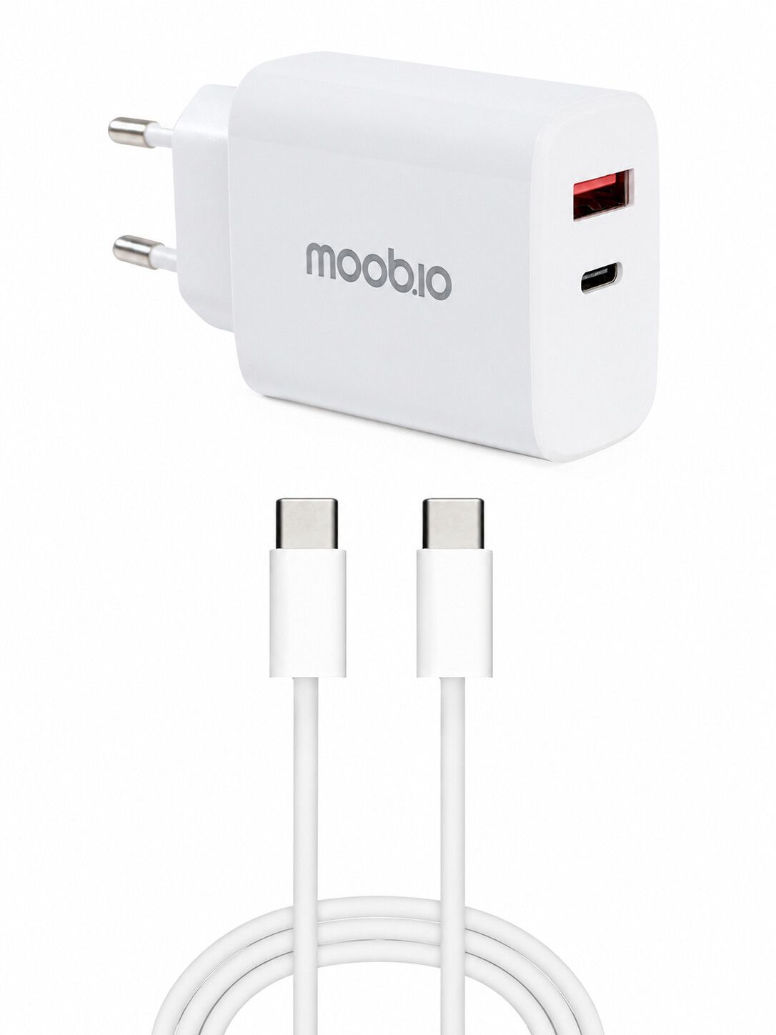 Moobio Laddare 35W med USB-C-kabel