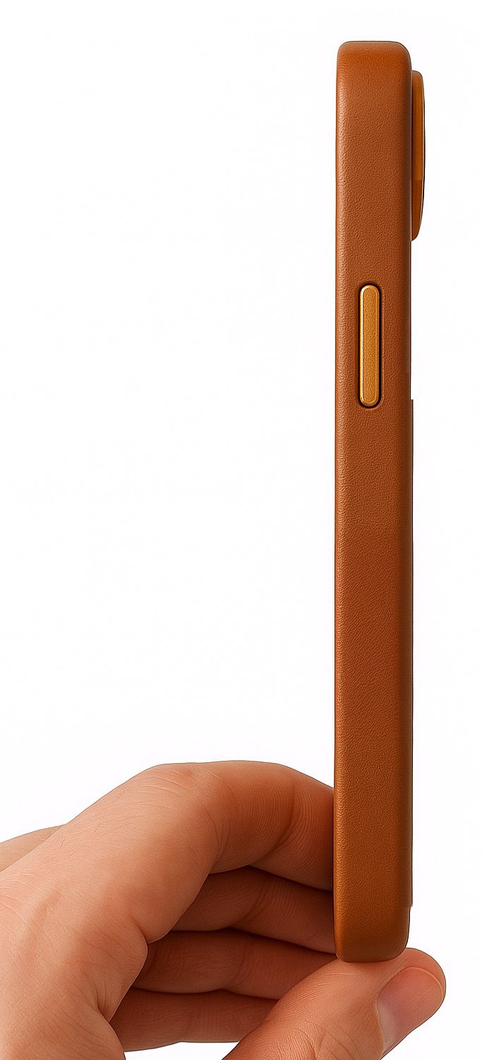 Moobio Leather Card Case (iPhone 14 Pro) - Svart | iPhone - iPhone 14 Pro - Skal & fodral - Läderfodral | AlltMobil