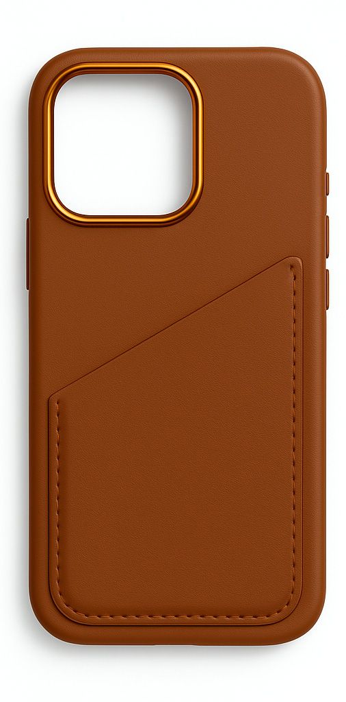 Moobio Leather Card Case (iPhone 16 Pro Max) - Svart | iPhone - iPhone 16 Pro Max - Skal & fodral - Läderfodral | AlltMobil