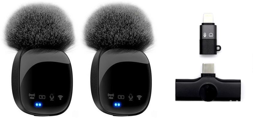 Moobio Pro Wireless Lavalier Microphone x2 |  | AlltMobil