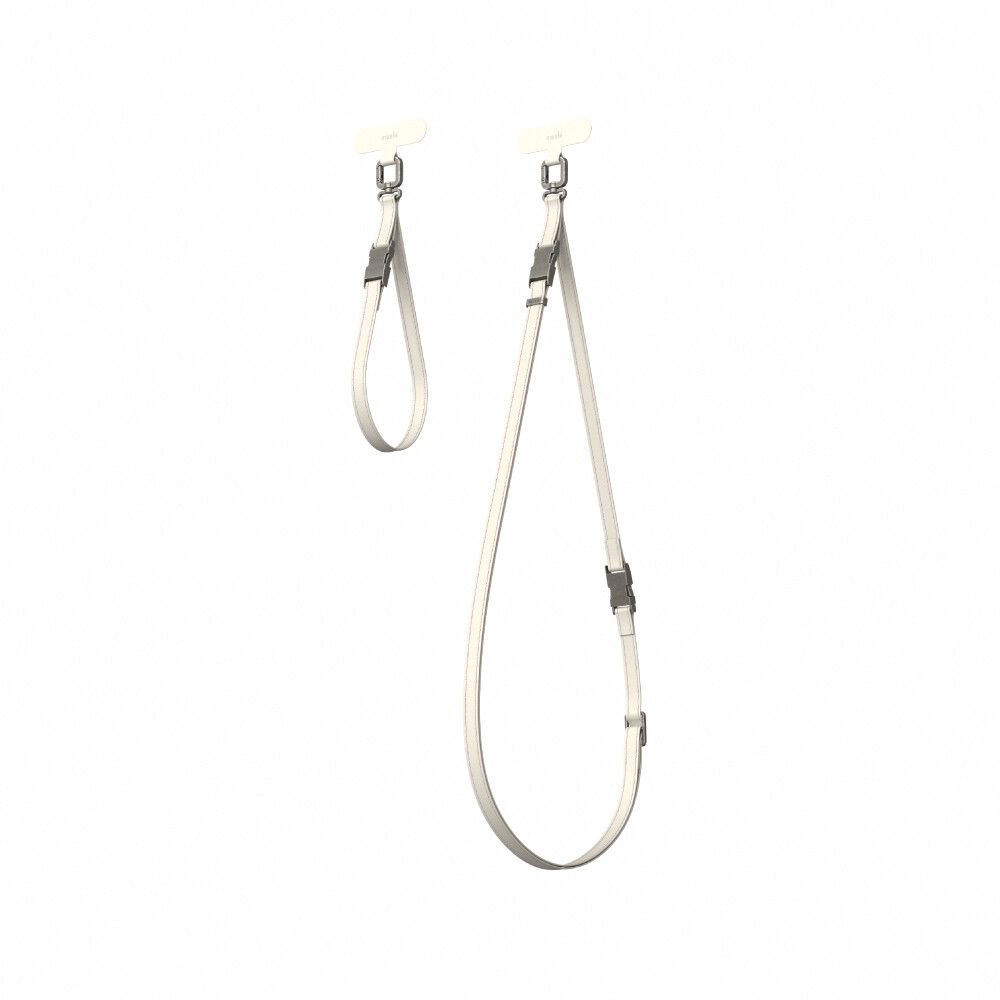 Moshi 2-i-1 Phone Strap - Vit
