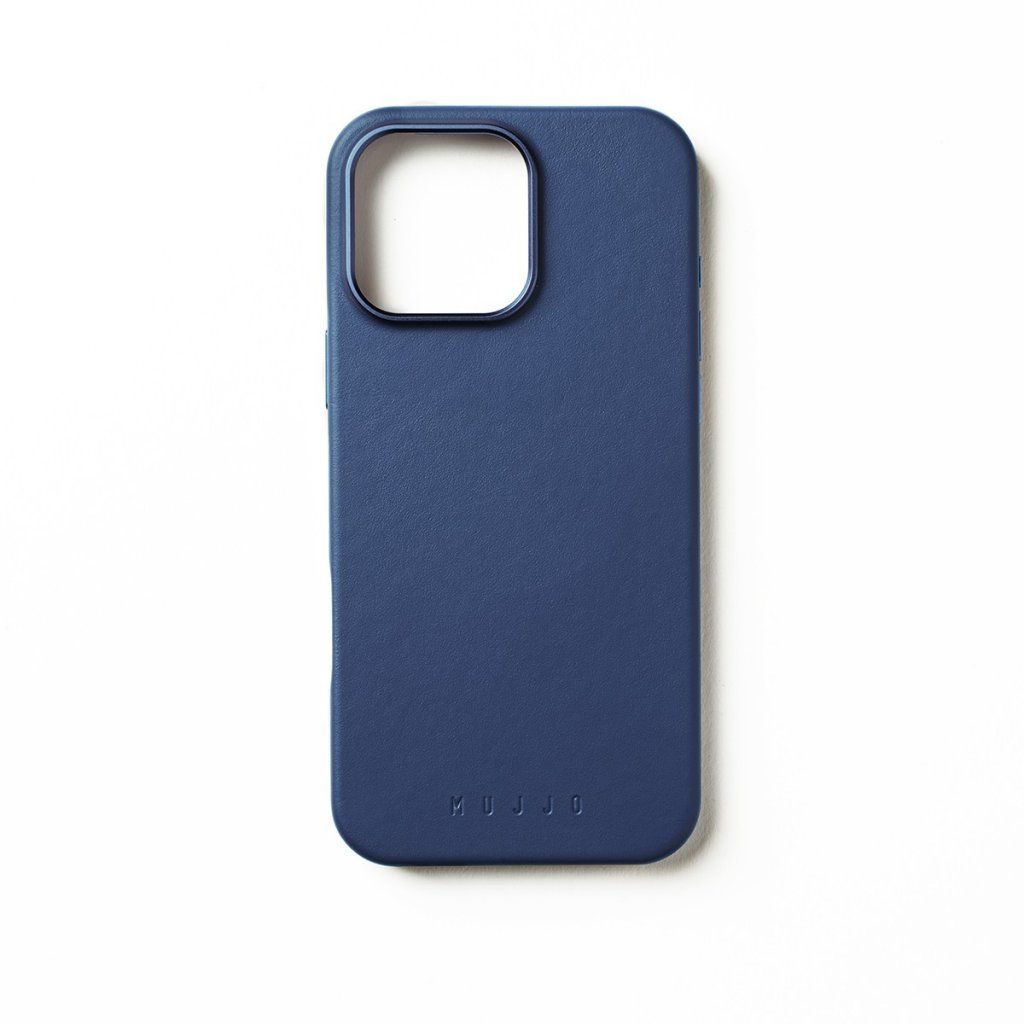 Mujjo Full Leather Case (iPhone 16 Pro) - Svart | iPhone - iPhone 16 Pro - Skal & fodral - Läderfodral | AlltMobil