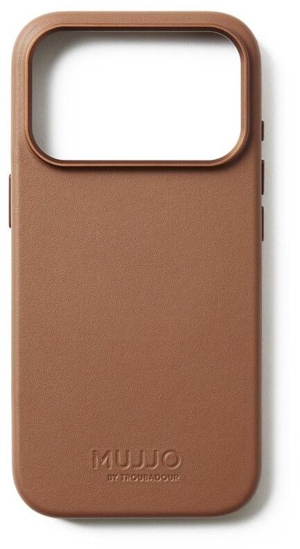 Mujjo Full Leather Case (iPhone 17 Pro) - Svart | iPhone - iPhone 17 Pro - Skal & fodral - Hårda skal | AlltMobil