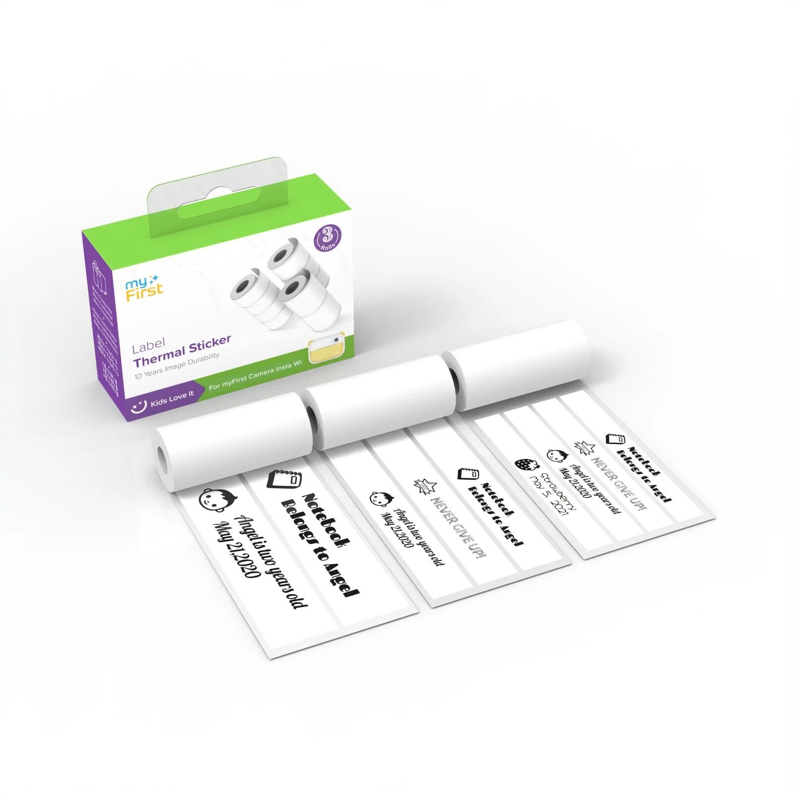 MyFirst Thermal Sticker Label | Tillbehör - Skrivare - Etikettskrivare och mini printer | AlltMobil