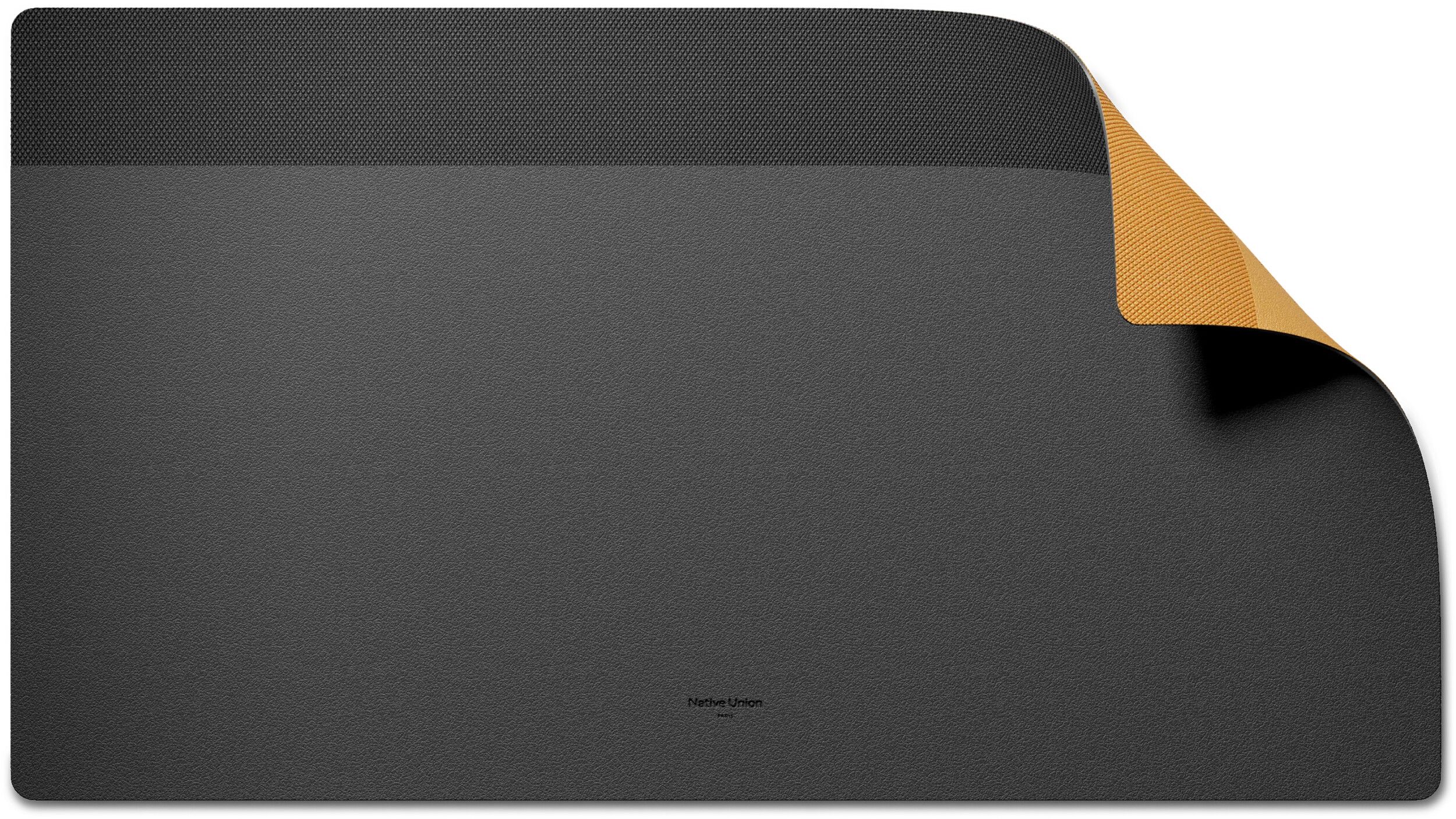Native Union Desk Mat - Svart/Orange