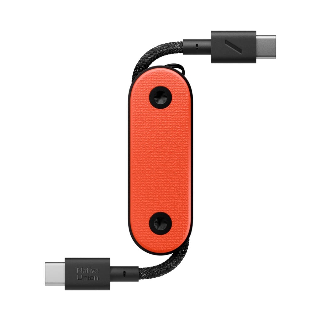 Native Union Pocket Cable USB-C to USB-C - Svart | Tillbehör - Kablar - USB-C till USB-C-kablar | AlltMobil