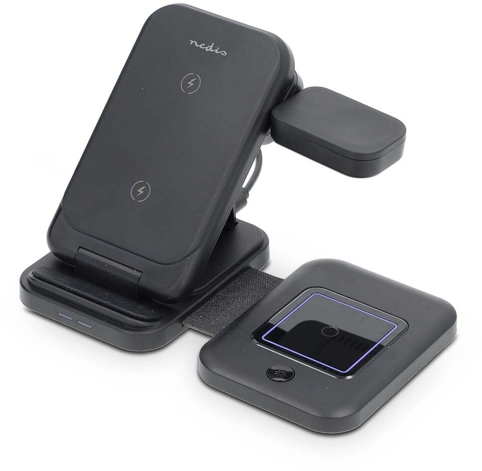Nedis 3-in-1 Wireless Charger | Tillbehör - Laddare - Laddstationer | AlltMobil