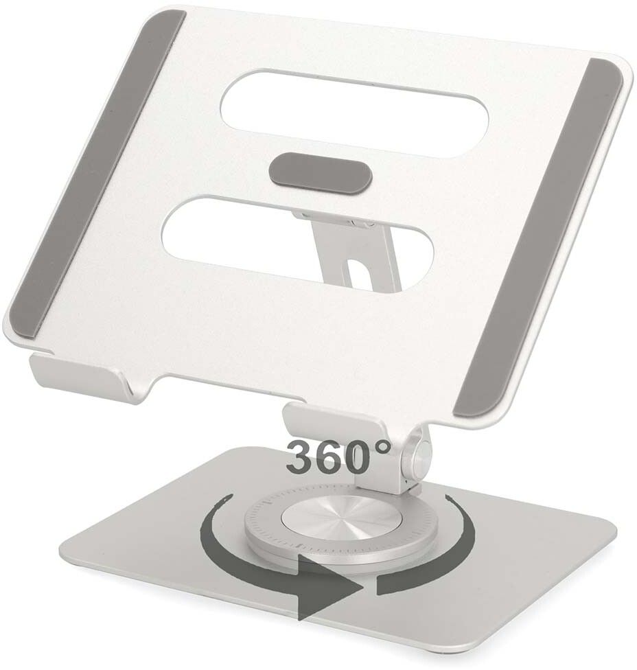 Nedis 360° Tablet Desk Stand (iPad) | iPad - iPad Pro 11 (2024-2025) - Hållare - ställ - Bordsstativ | AlltMobil