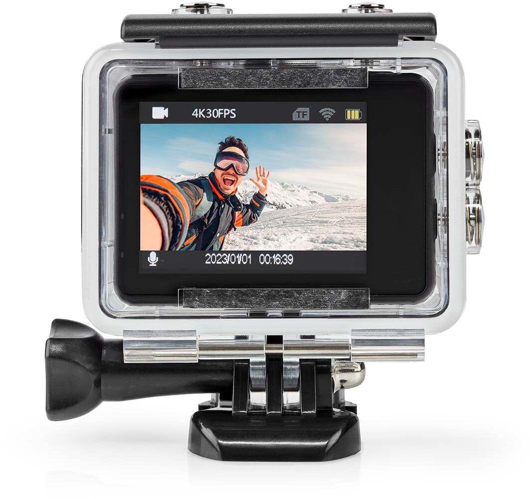 Nedis Dual Screen Action Camera 4K