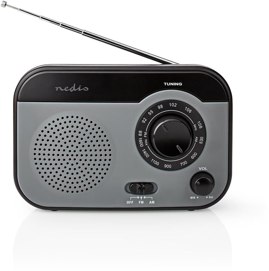 Nedis FM Radio with Carrying Handle