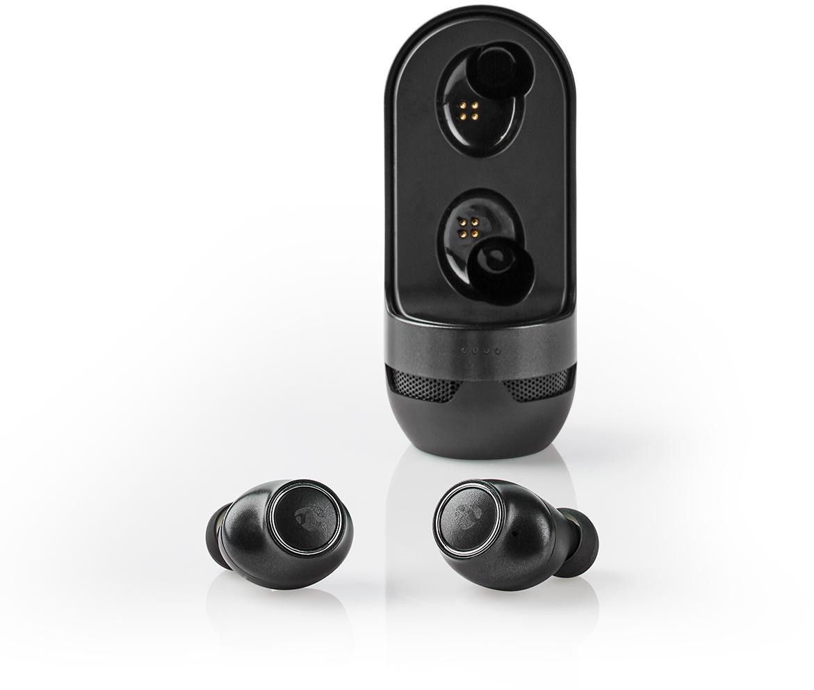 Nedis Fully Wireless Earphones with Speaker Charging Case