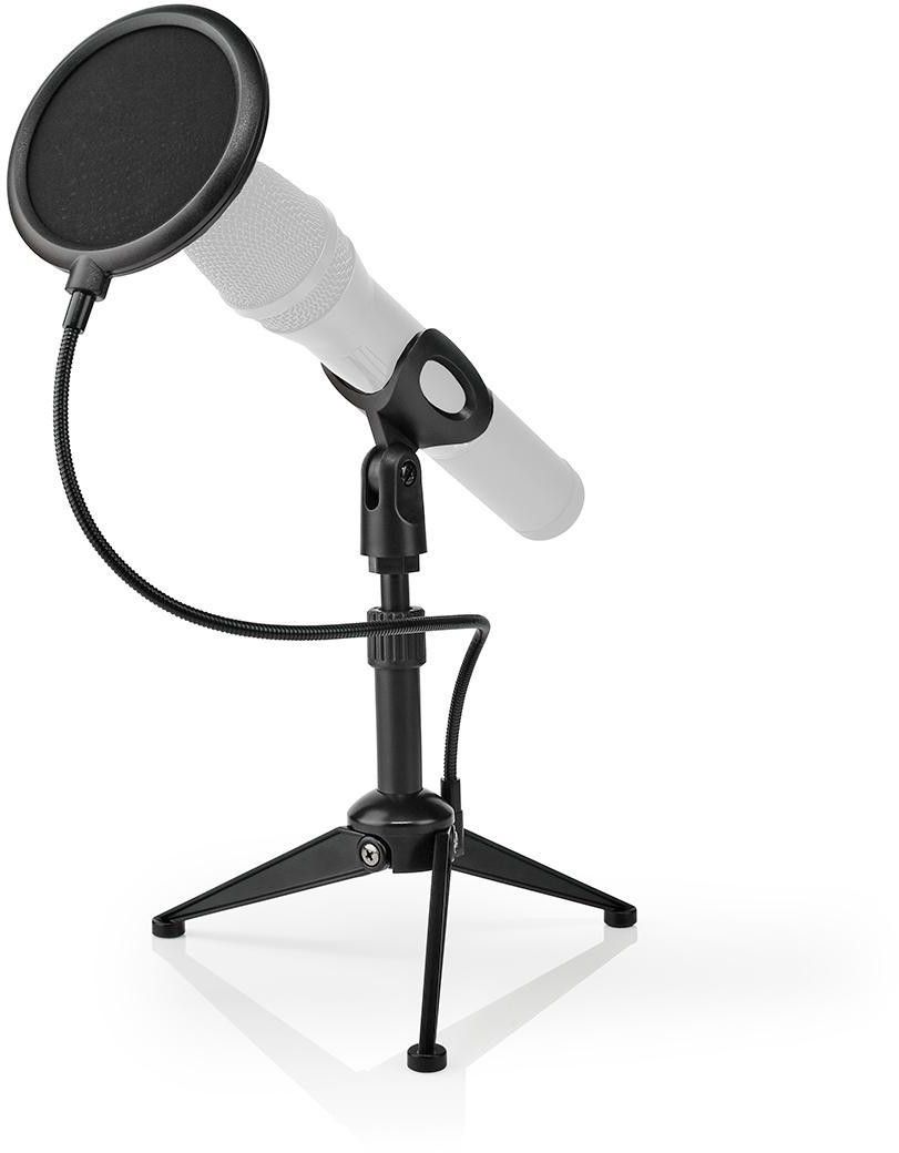 Nedis Microphone Table Tripod with Pop Filter