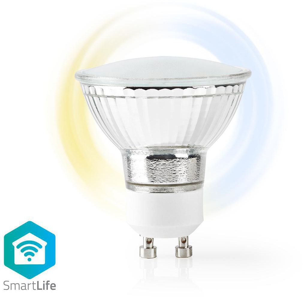 Nedis SmartLife Wi-Fi Smart LED Bulb GU10 5W - 1-pack