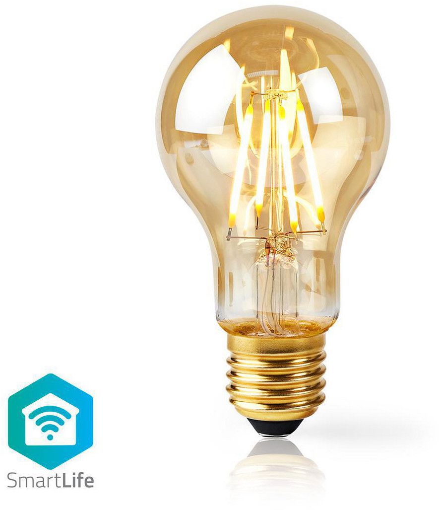 Nedis SmartLife Wi-Fi Smart LED Vintage Bulb E27 A60 5W